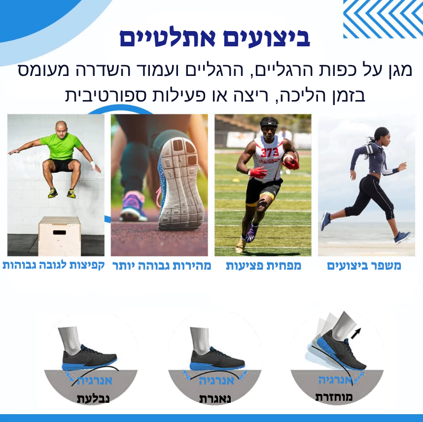 מדרסי StepCare™ – נוחות ותמיכה מושלמת בכל צעד